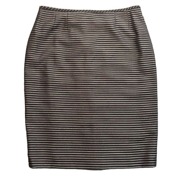 Le Suit Dresses & Skirts - Le Suit Striped Midi Skirt, Size 10